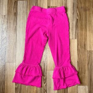 JK Designs Pink Ruffled Bottom Pants- 4T